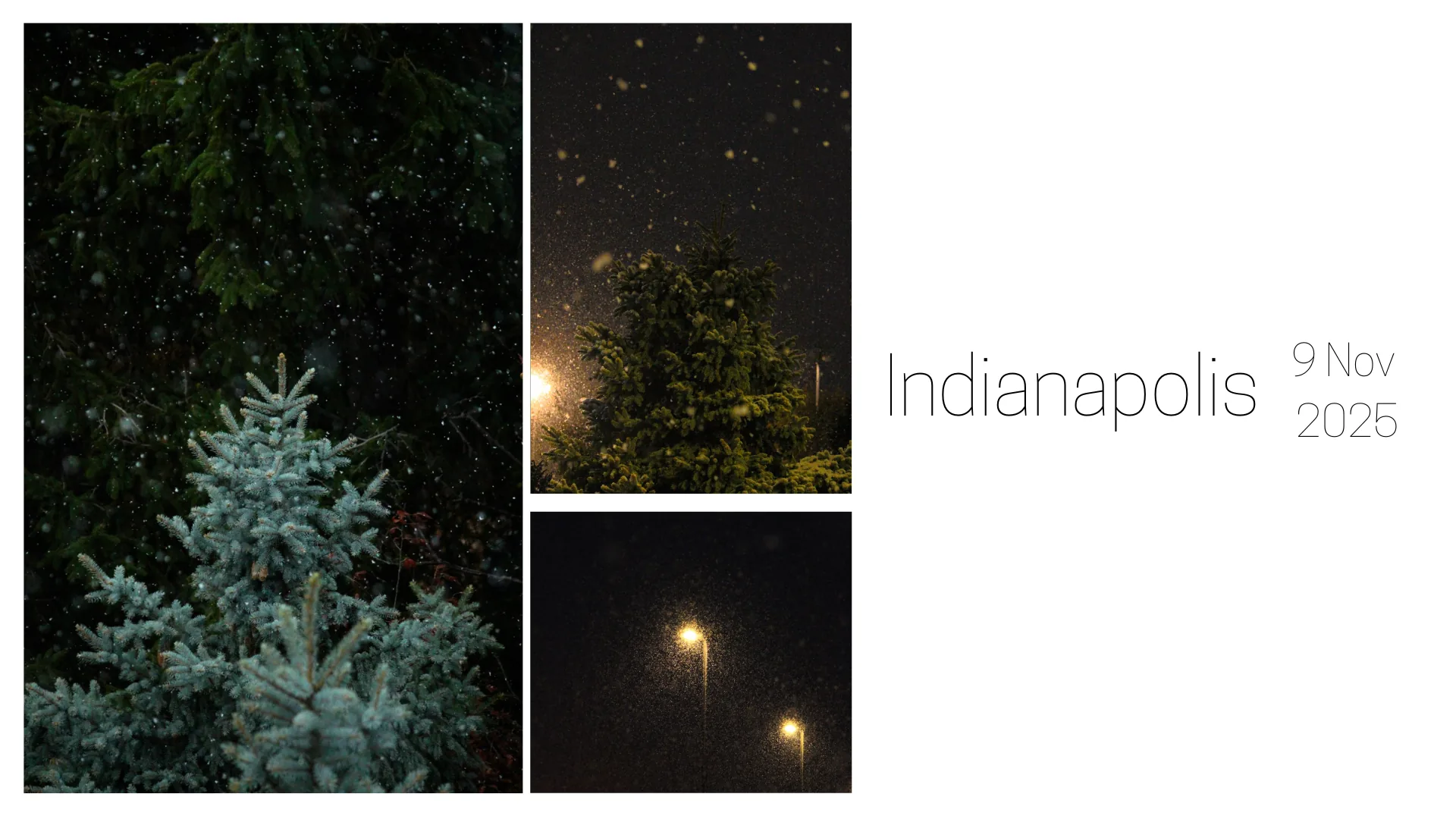 Snowfall In Indianapolis